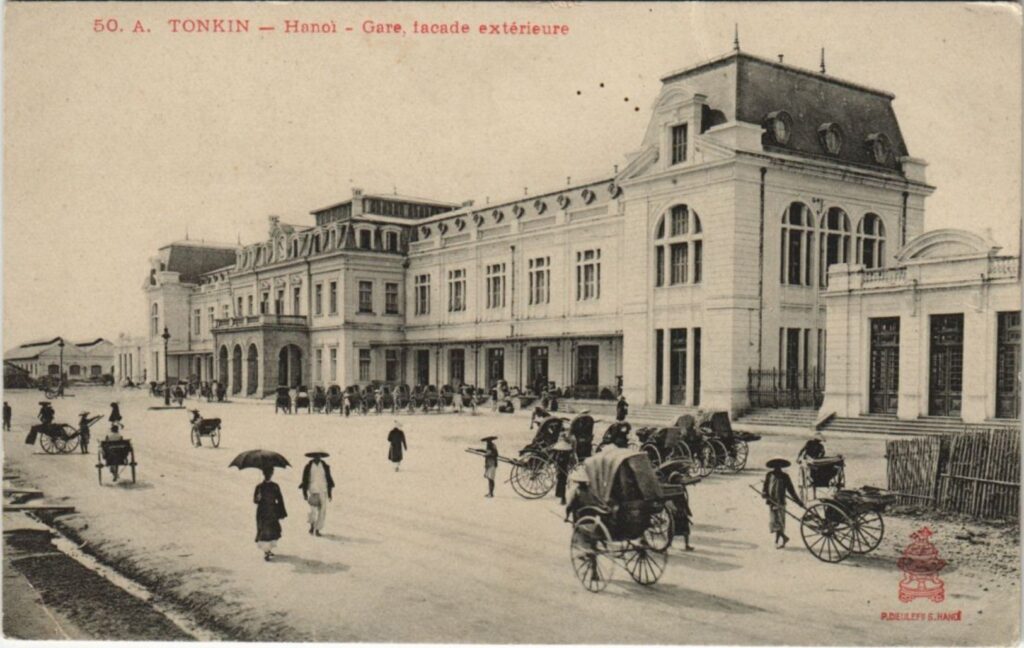 1912年頃のハノイ駅