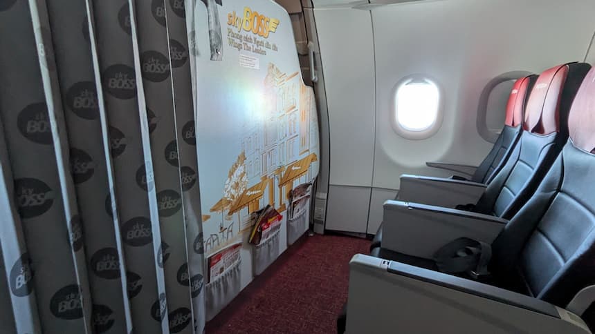 SkyBossの座席