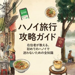 ハノイ旅行攻略ガイド｜在住者が教える、初めてのハノイで迷わないための全知識