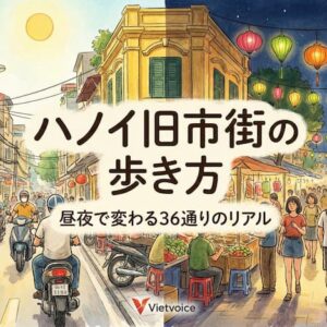 ハノイ旧市街の歩き方｜36通りの正体と、昼夜で変わるこの街のリアル