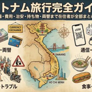 ベトナム旅行完全ガイド｜準備・費用・治安・持ち物・両替まで在住者が全部まとめた