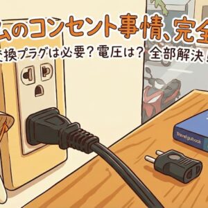 ベトナムのコンセントは変換プラグ不要？タイプ・電圧220V・変圧器の注意点を解説