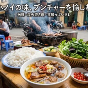 ベトナムのブンチャーとは？食べ方・味・有名店をハノイ目線で解説