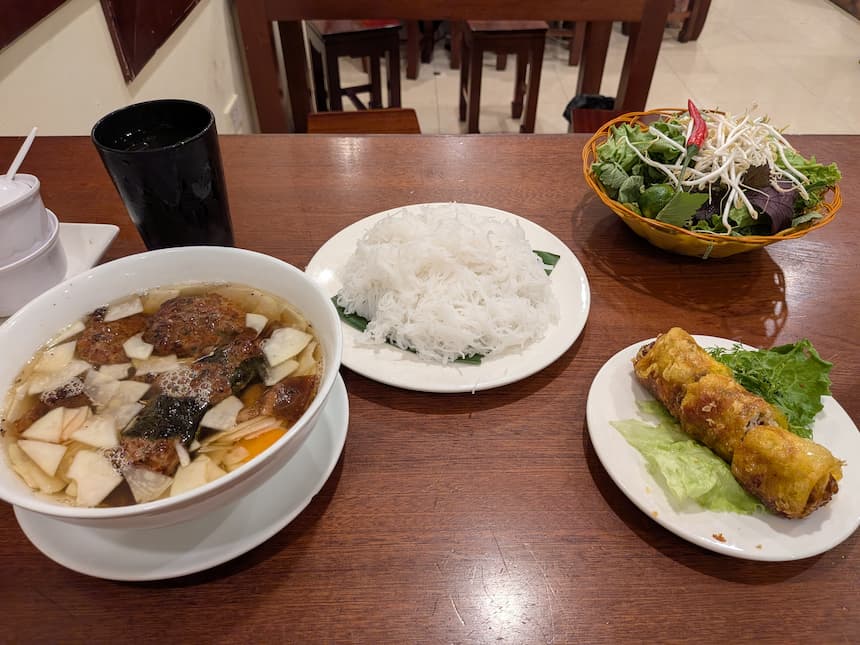 Bún Chả Sinh Từのブンチャー