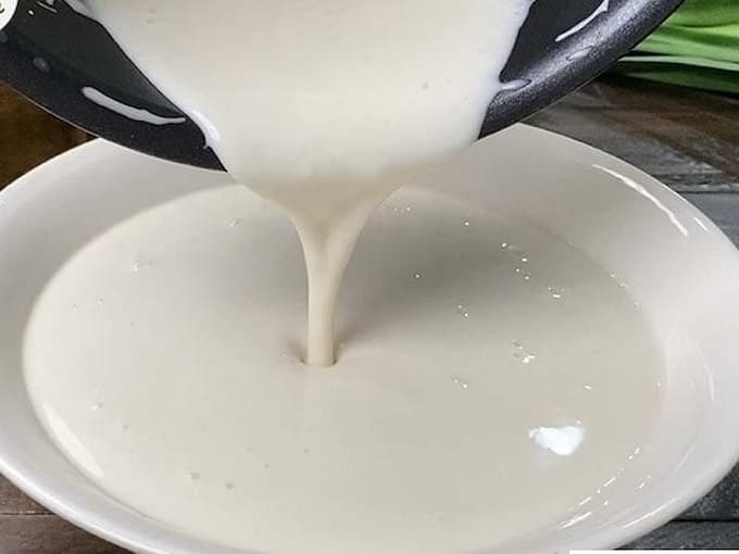 ベトナムデザート用のココナッツミルク