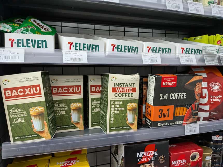コンビニで買えるベトナム旅行のお土産として人気のインスタントコーヒー商品