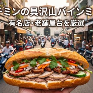 ホーチミンのバインミーおすすめ8選｜有名店から90年の老舗屋台まで【現地価格つき】