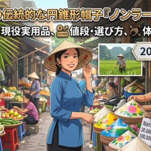 ベトナムのノンラーとは？帽子（葉笠）の意味・値段・お土産の選び方まで