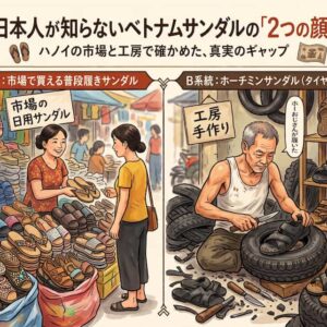 ベトナムサンダル完全ガイド｜種類・相場・買う場所と失敗しない選び方【2026年版】