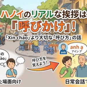 ベトナム語のあいさつ一覧｜Xin chàoを使わない日常のことば
